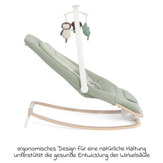 joie Babywippe Dreamer ab Geburt - 3 Jahre mit Mobile, Sound & Vibration - Strata Mist