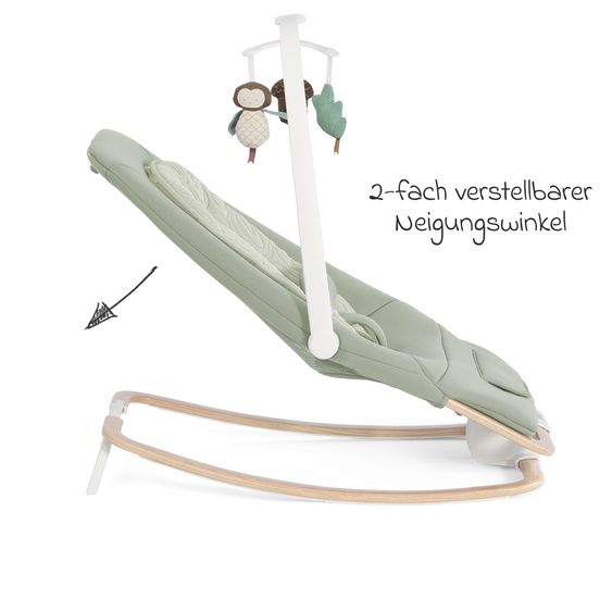 joie Babywippe Dreamer ab Geburt - 3 Jahre mit Mobile, Sound & Vibration - Strata Mist