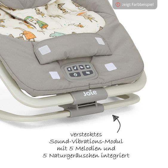 joie Babywippe Dreamer mit Mobile, Musik & Vibration  - Fern