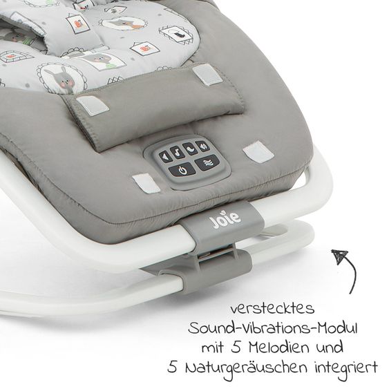 joie Babywippe Dreamer mit Mobile, Musik & Vibration - Portrait