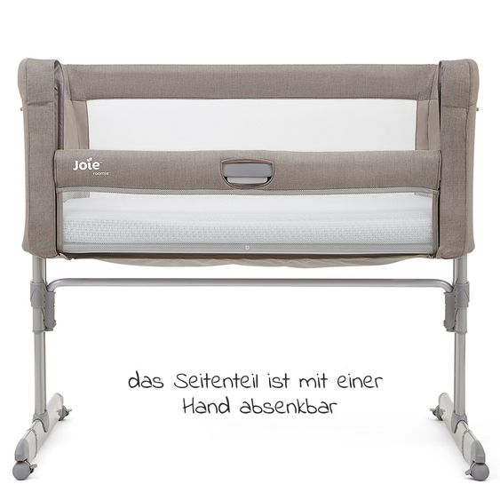 joie Beistell- & Reisebett Roomie inkl. Matratze & Transporttasche - Walnut