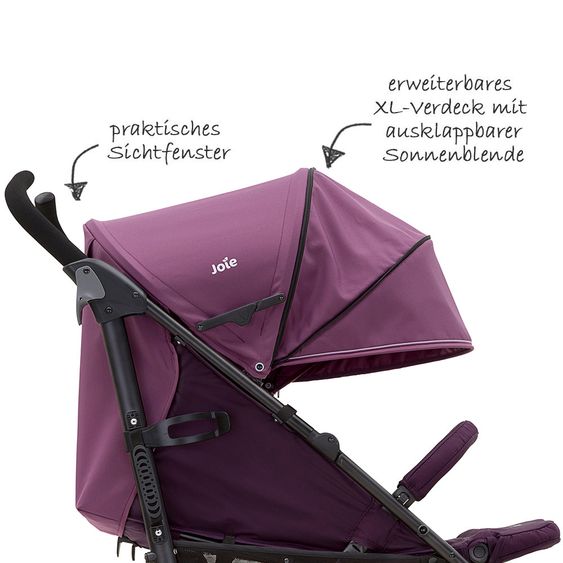 joie Buggy Brisk LX incl. rain cover - Lilac