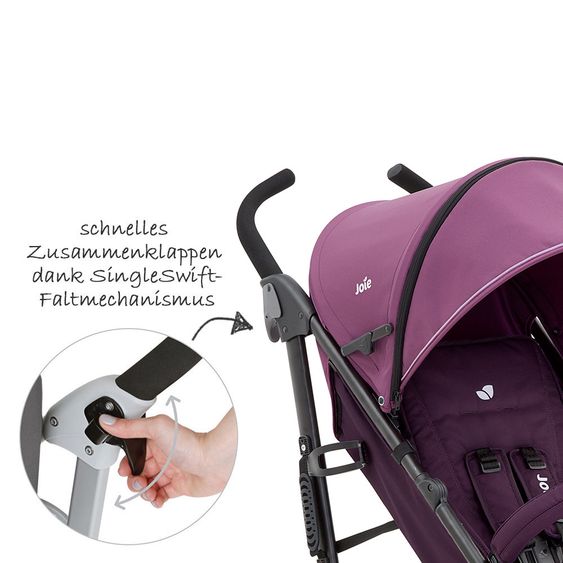 joie Buggy Brisk LX incl. rain cover - Lilac