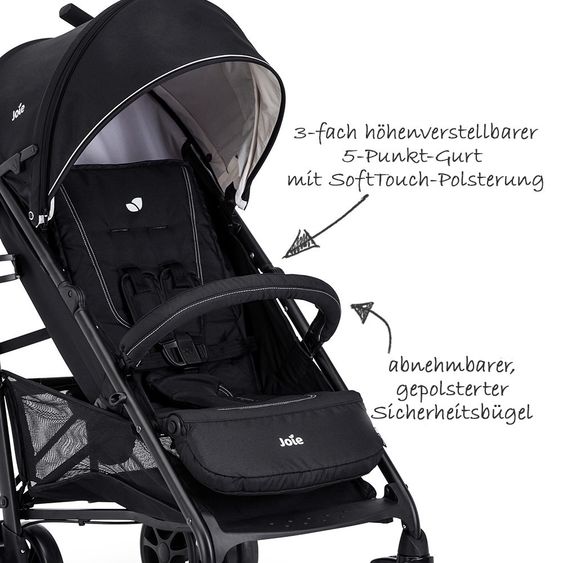 joie Buggy Brisk LX - Universal Black