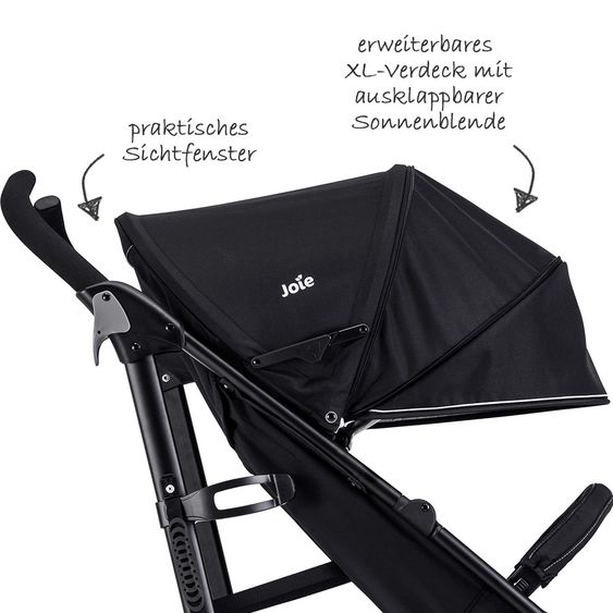 joie Buggy Brisk LX - Universal Black