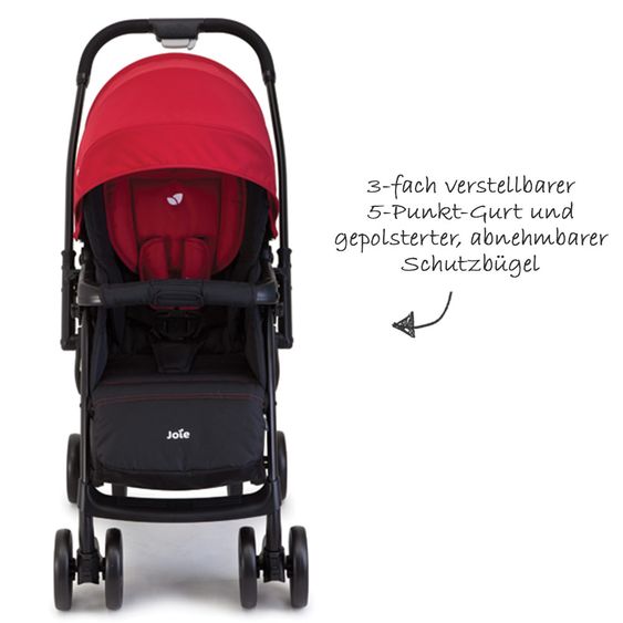 joie Buggy Mirus incl. rain cover - Cherry