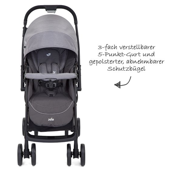 joie Buggy Mirus inkl. Regenschutz - Dark Pewter
