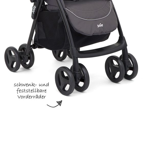 joie Buggy Mirus inkl. Regenschutz - Dark Pewter