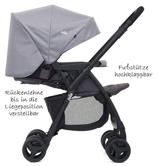 joie Buggy Mirus inkl. Regenschutz - Dark Pewter