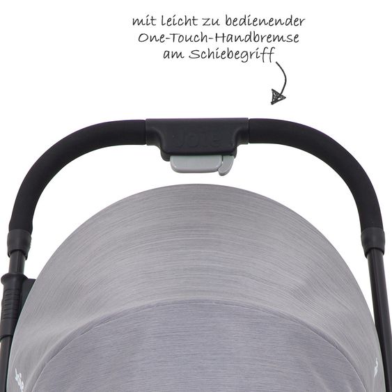 joie Buggy Mirus inkl. Regenschutz - Dark Pewter