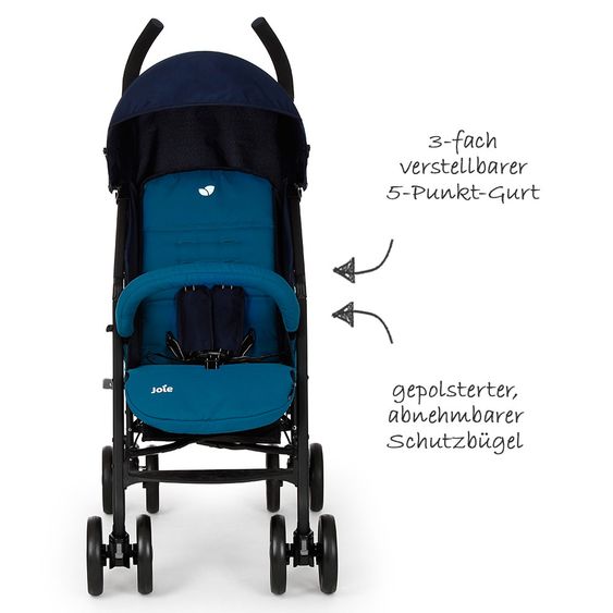 joie Buggy Nitro LX inkl. Regenschutz - Caribbean