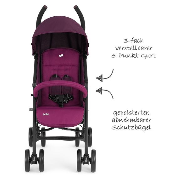 joie Buggy Nitro LX inkl. Regenschutz - Mulberry