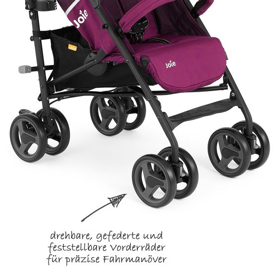 joie Buggy Nitro LX inkl. Regenschutz - Mulberry