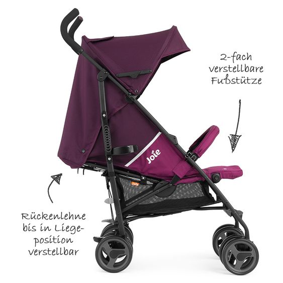 joie Buggy Nitro LX inkl. Regenschutz - Mulberry