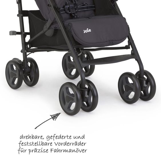 joie Buggy Nitro LX inkl. Regenschutz - Two tone Black