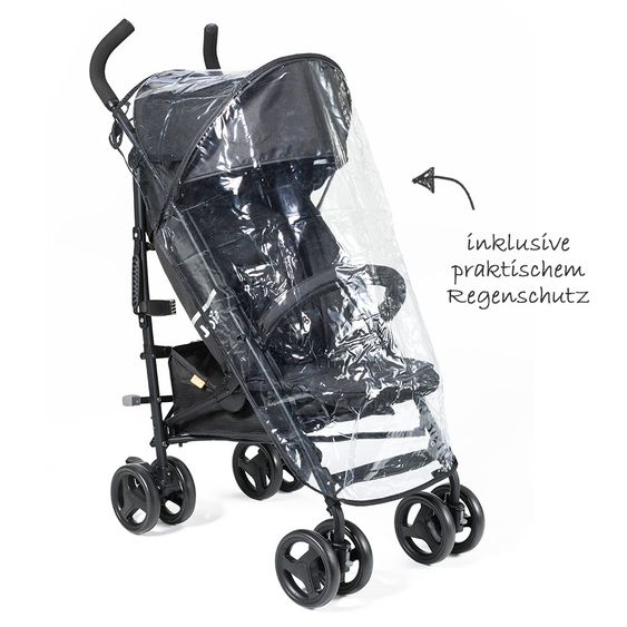 joie Buggy Nitro LX inkl. Regenschutz - Two tone Black