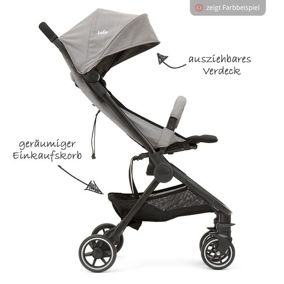 joie Buggy Pact Lite con borsa di trasporto e parapioggia - Mango