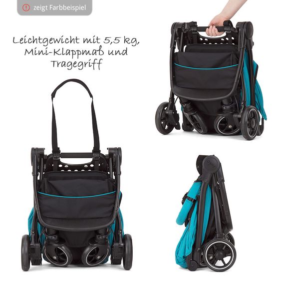 joie Buggy Pact Lite con borsa di trasporto e parapioggia - Mango