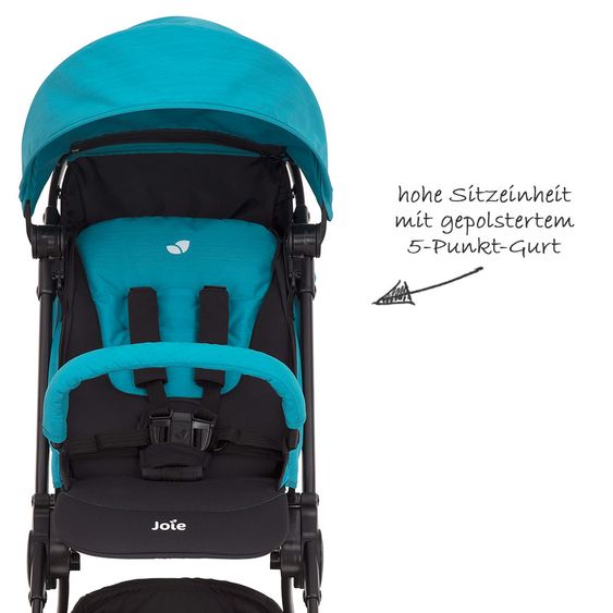 joie Buggy Pact Lite inkl. Transporttasche und Regenschutz - Pacific