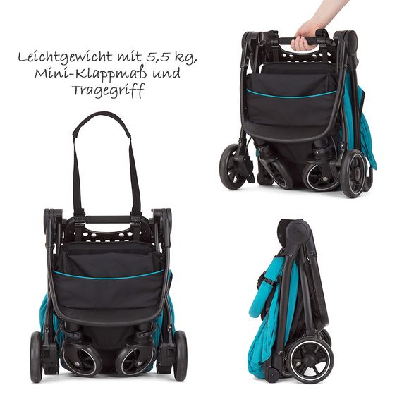 joie Buggy Pact Lite inkl. Transporttasche und Regenschutz - Pacific