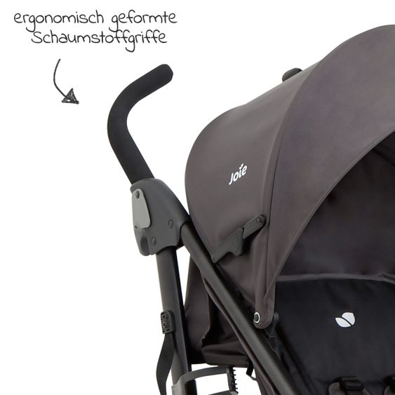 joie Buggy & Sportwagen Brisk LX bis 22 kg belastbar mit Liegefunktion & Einhand-Faltung - Ember