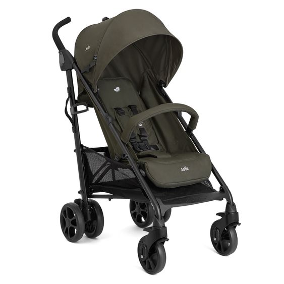 joie Buggy & Sportwagen Brisk LX bis 22 kg belastbar mit Liegefunktion & Einhand-Faltung - Sage
