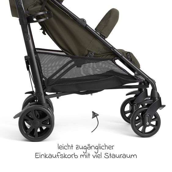 joie Buggy & Sportwagen Brisk LX bis 22 kg belastbar mit Liegefunktion & Einhand-Faltung - Sage