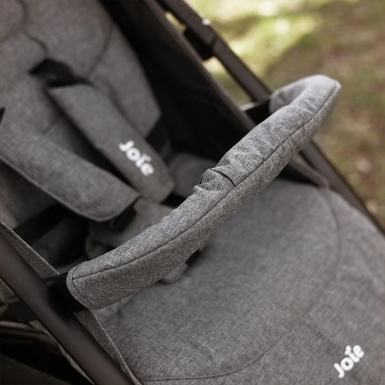 joie Buggy & Sportwagen Litetrax 4 Air mit Luftreifen & Regenschutz - Chromium