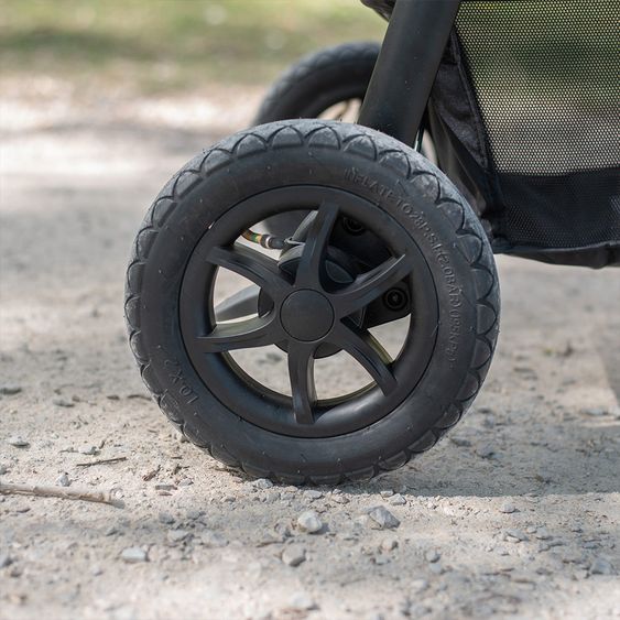joie Buggy & Sportwagen Litetrax 4 Air mit Luftreifen & Regenschutz - Chromium