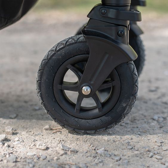 joie Buggy & Sportwagen Litetrax 4 Air mit Luftreifen & Regenschutz - Chromium