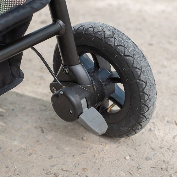 joie Buggy & Sportwagen Litetrax 4 Air mit Luftreifen & Regenschutz - Chromium