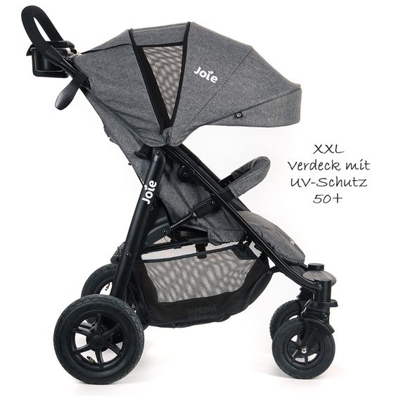 joie Buggy & Sportwagen Litetrax 4 Air mit Luftreifen & Regenschutz - Chromium