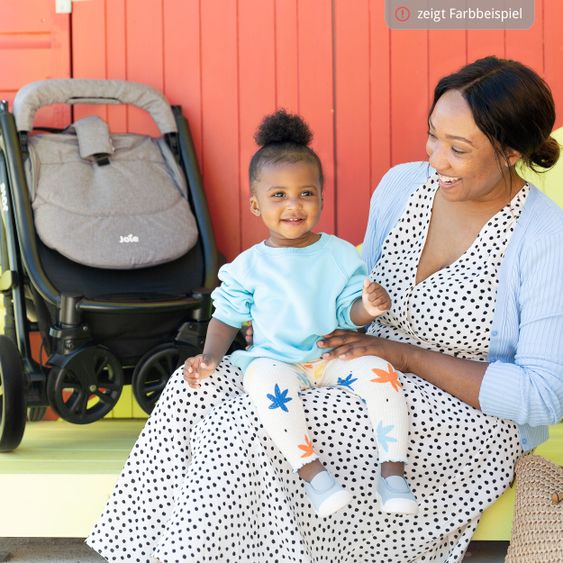 joie Buggy & stroller Litetrax 4 DLX with telescopic slider, rain cover loadable up to 22 kg - Deep Sea
