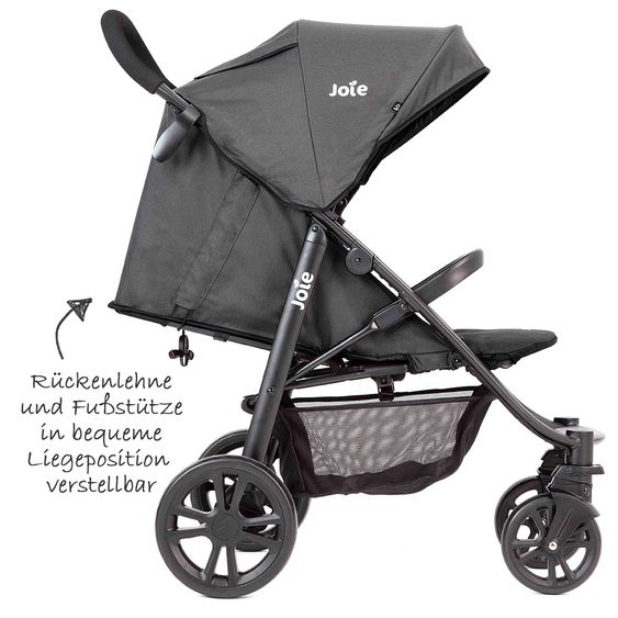 joie Buggy & Sportwagen Litetrax 4 E - Coal