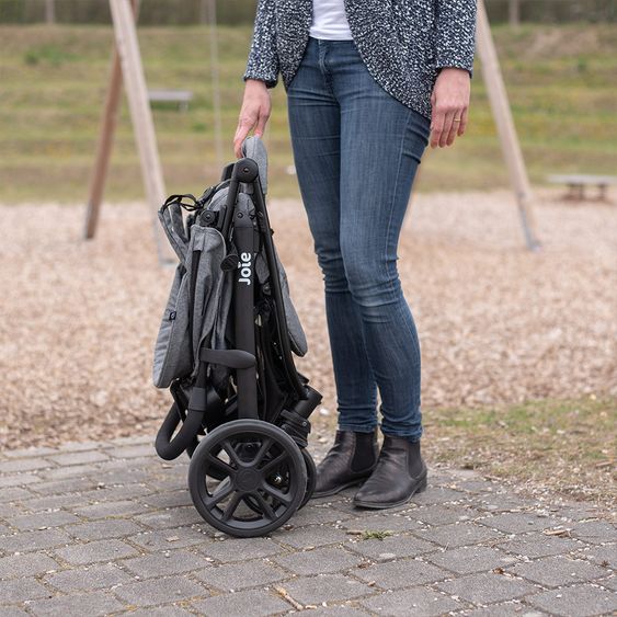 joie Buggy & Sportwagen Litetrax 4 inkl. Regenschutz - Chromium