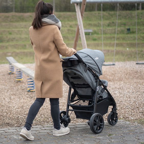 joie Buggy & Sportwagen Litetrax 4 inkl. Regenschutz - Chromium