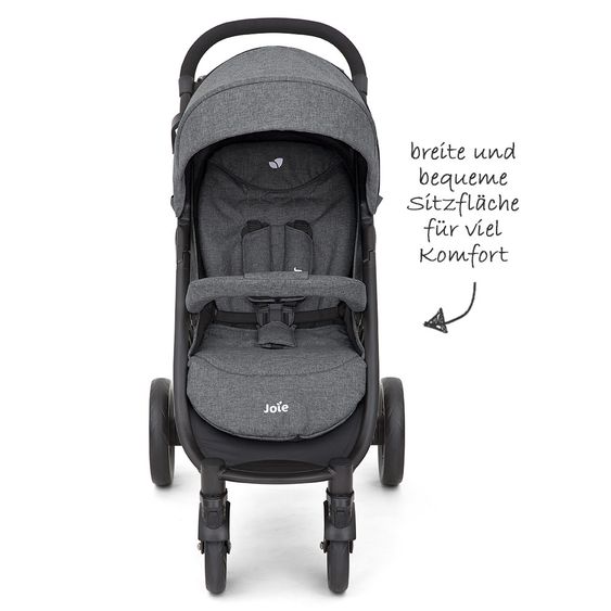 joie Buggy & Sportwagen Litetrax 4 inkl. Regenschutz - Chromium