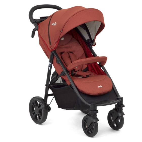 joie Buggy & Sportwagen Litetrax 4 mit Schieber-Ablagefach & Regenschutz - Cinnamon