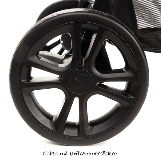 joie Buggy & Sportwagen Litetrax 4 mit Schieber-Ablagefach & Regenschutz - Laurel