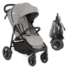 Buggy & pushchair Litetrax Pro Air up to 22 kg load capacity with pneumatic tires, pusher storage compartment & rain cover - Pebble