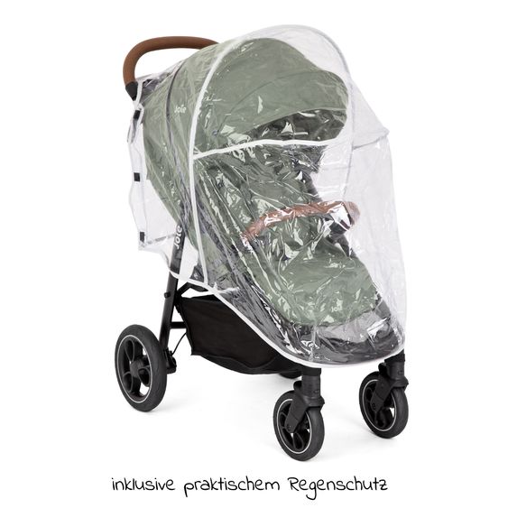 joie Passeggino e carrozzina Litetrax Pro fino a 22 kg di portata con vano portaoggetti e parapioggia - Laurel