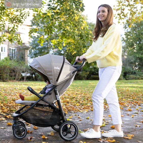 joie Passeggino e carrozzina Litetrax Pro fino a 22 kg di portata con vano portaoggetti e parapioggia - Laurel