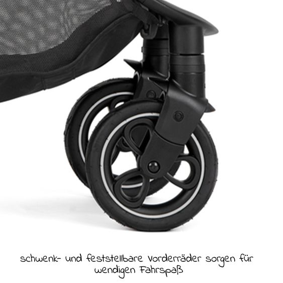 joie Buggy & Sportwagen Litetrax Pro bis 22 kg belastbar mit Schieber-Ablagefach & Regenschutz - Peacock