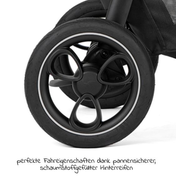 joie Buggy & Sportwagen Litetrax Pro bis 22 kg belastbar mit Schieber-Ablagefach & Regenschutz - Peacock