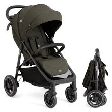 Buggy & stroller Litetrax Pro up to 22 kg load capacity with handlebar storage compartment & rain cover - Sage