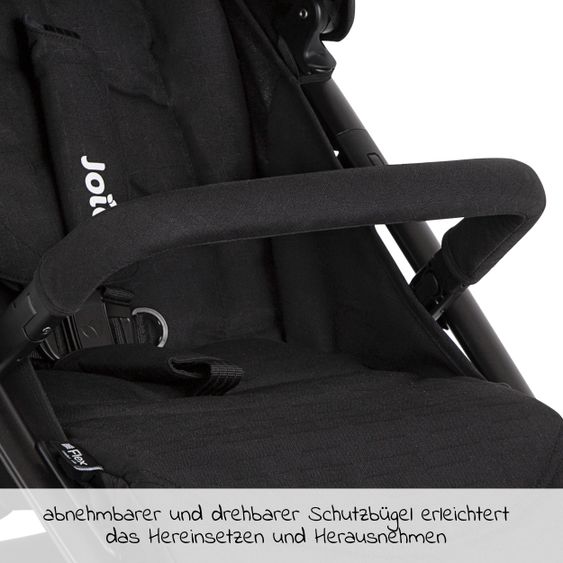 joie Buggy & pushchair Litetrax - Shale + FREE Fehn toy cat Yuki