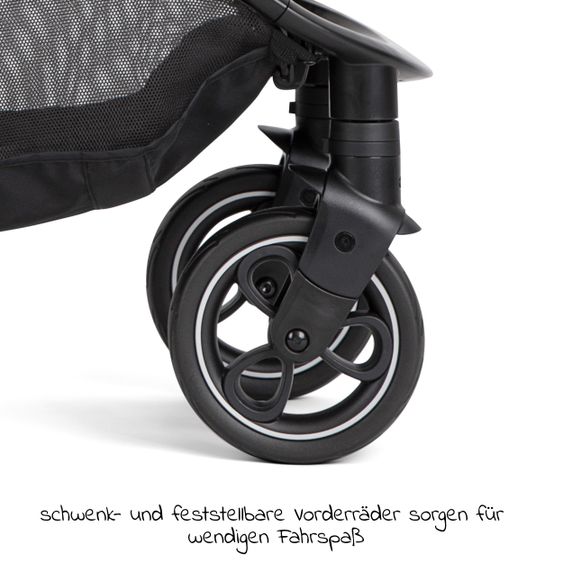 joie Buggy & pushchair Litetrax - Shale + FREE Fehn toy cat Yuki
