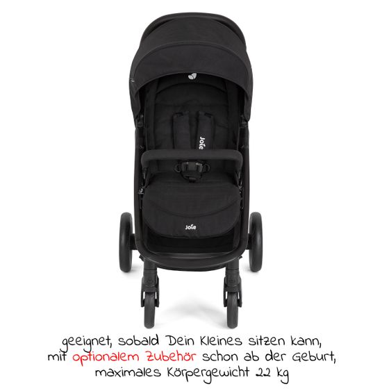 joie Buggy & pushchair Litetrax - Shale + FREE Fehn toy cat Yuki