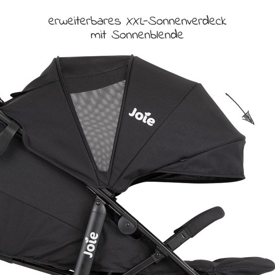 joie Buggy & pushchair Litetrax - Shale + FREE Fehn toy cat Yuki