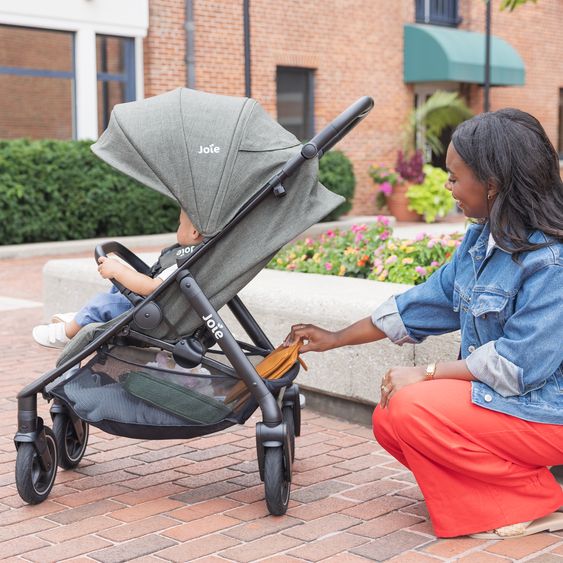 joie Buggy & Sportwagen Mydrift bis 22 kg belastbar mit Drift-Funktion, Knickschieber, Getränkehalter & Regenschutz - Fern